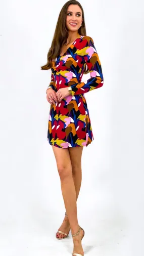 4-A1112 Multi Coloured Liv Dress