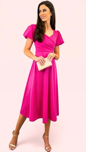 A1664 Paulette Pink Sweetheart Dress