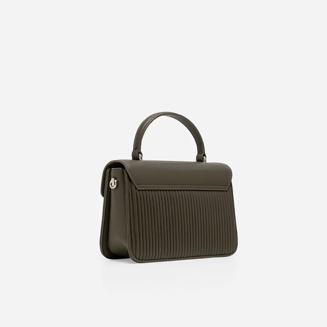 Alba Pleated Handbag