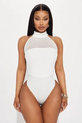 Analissa Mesh Bodysuit - Ivory