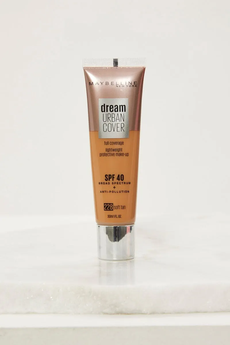 Beige Maybelline Dream Urban Foundation Tan