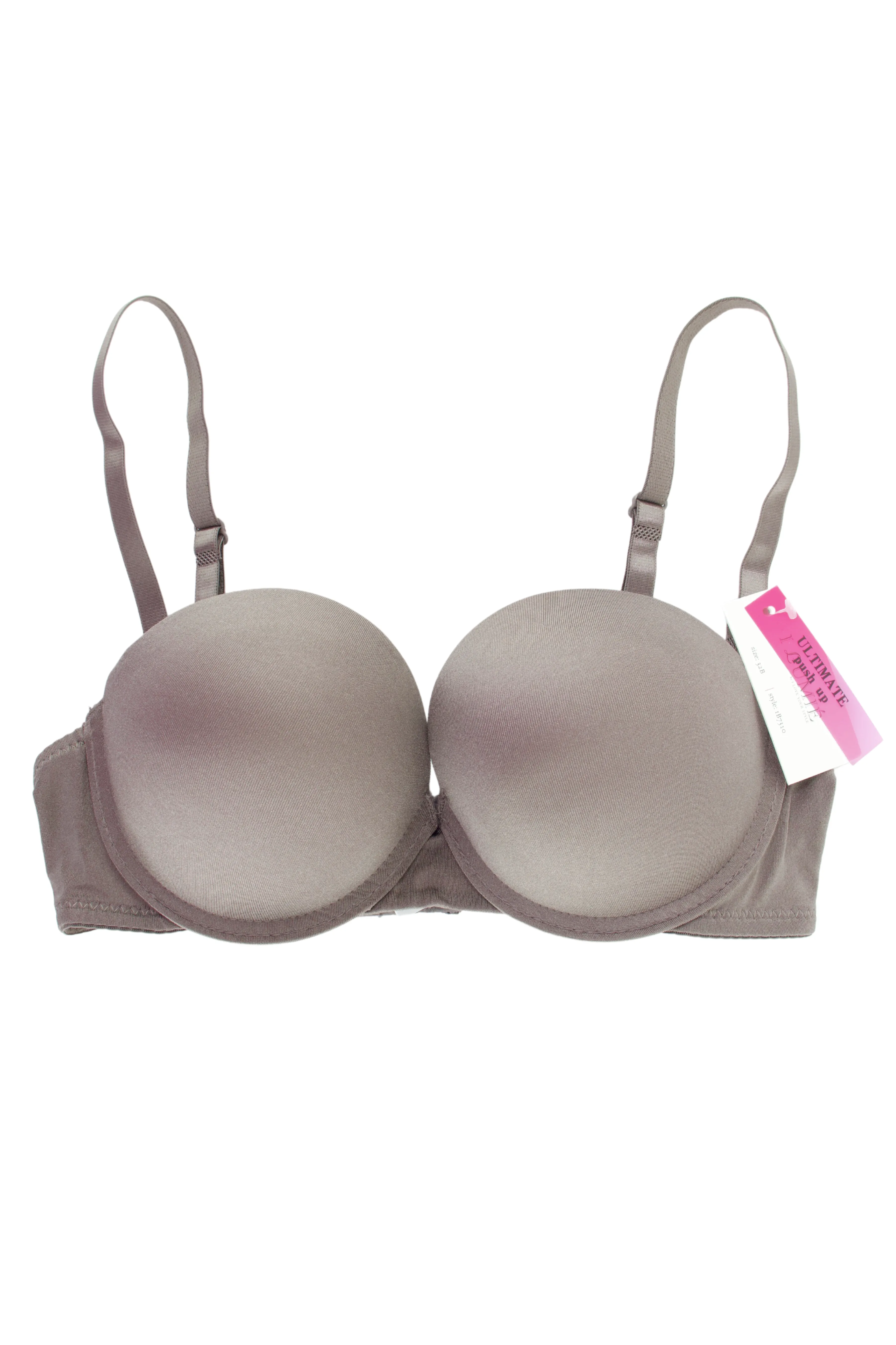 BRA STRAPLESS SATINADO CON PUSH UP IB7310