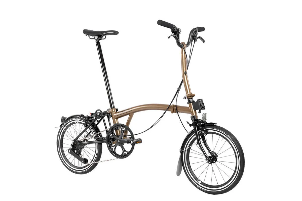 Brompton P Line Urban Folding Bike - 4-Speed