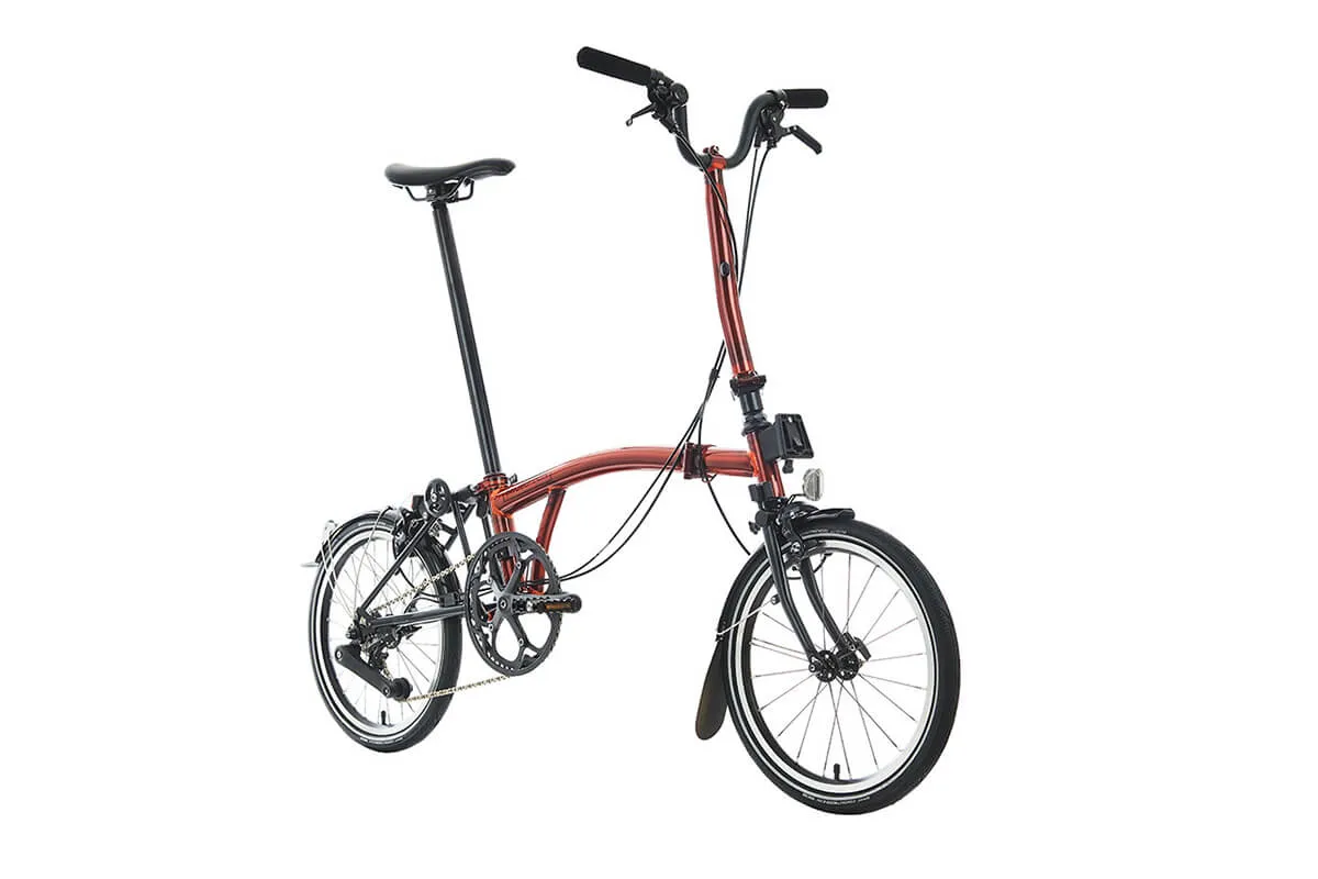 Brompton P Line Urban Folding Bike - 4-Speed