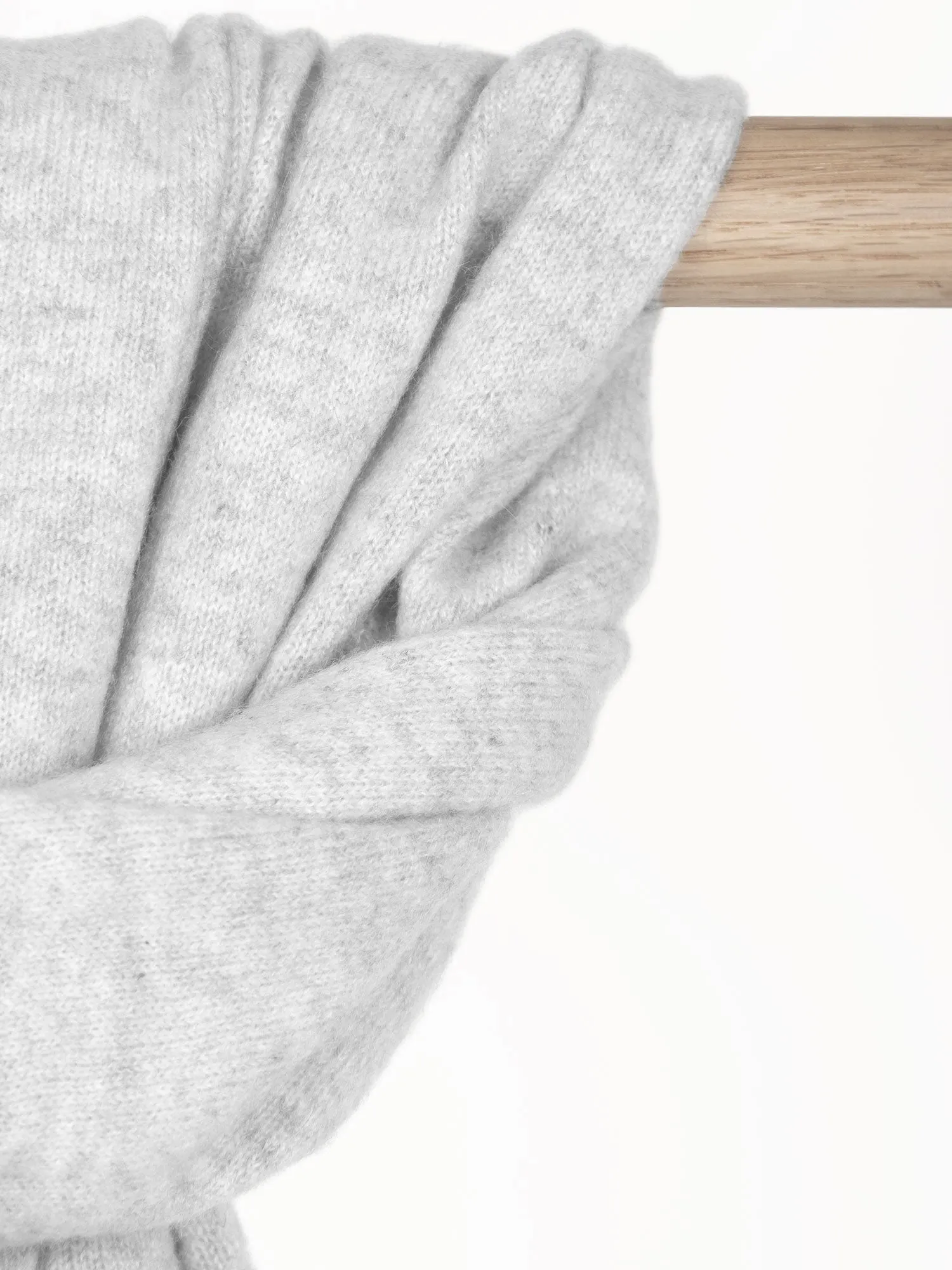 Cashmere scarf "Urban" - light grey