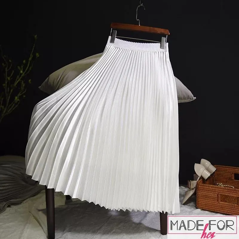 Client Shatabdi In Our Luxury Pleated Skirt