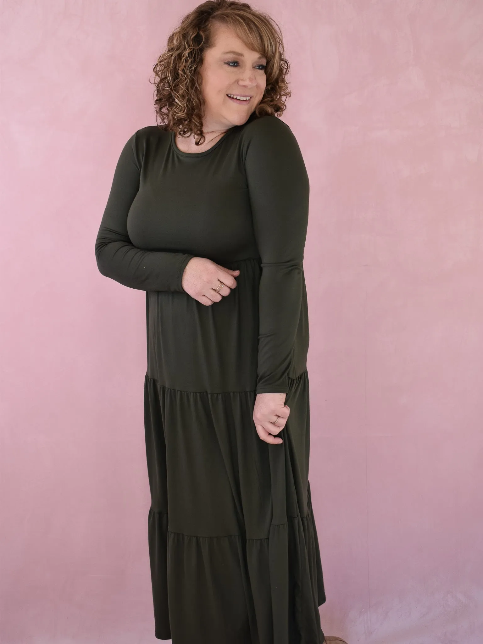 Coming Together Tiered Maxi Dress