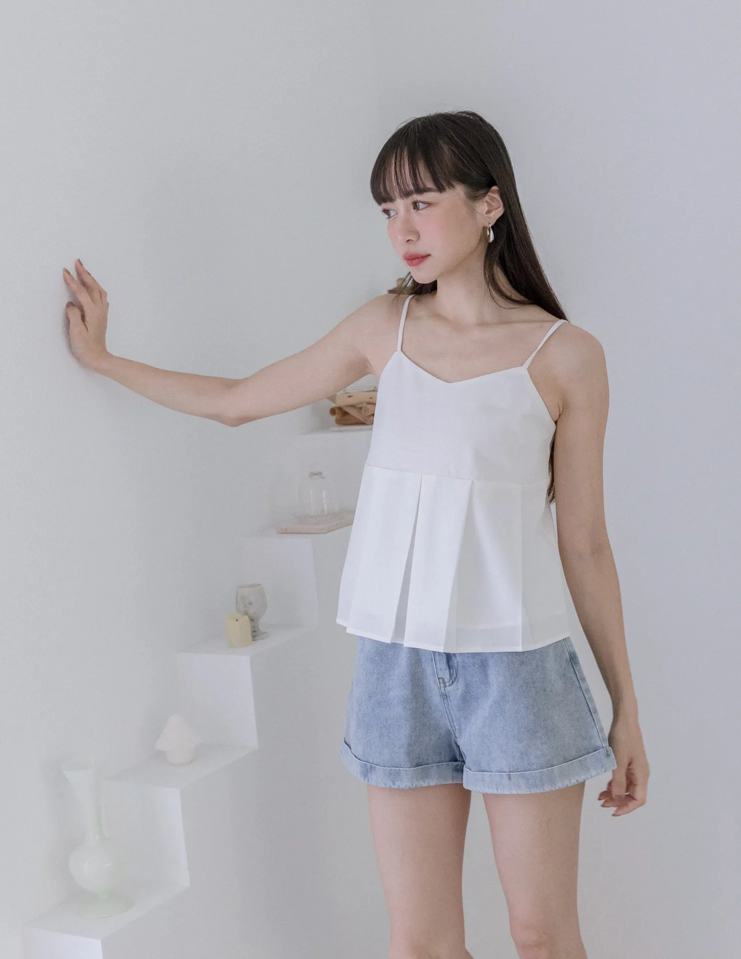 Emry Top in White