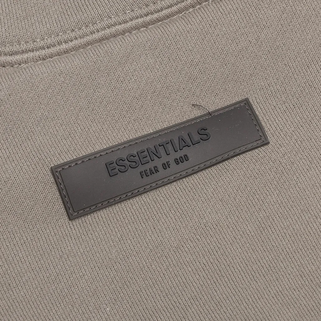 Essentials Kid's Mockneck - Desert Taupe