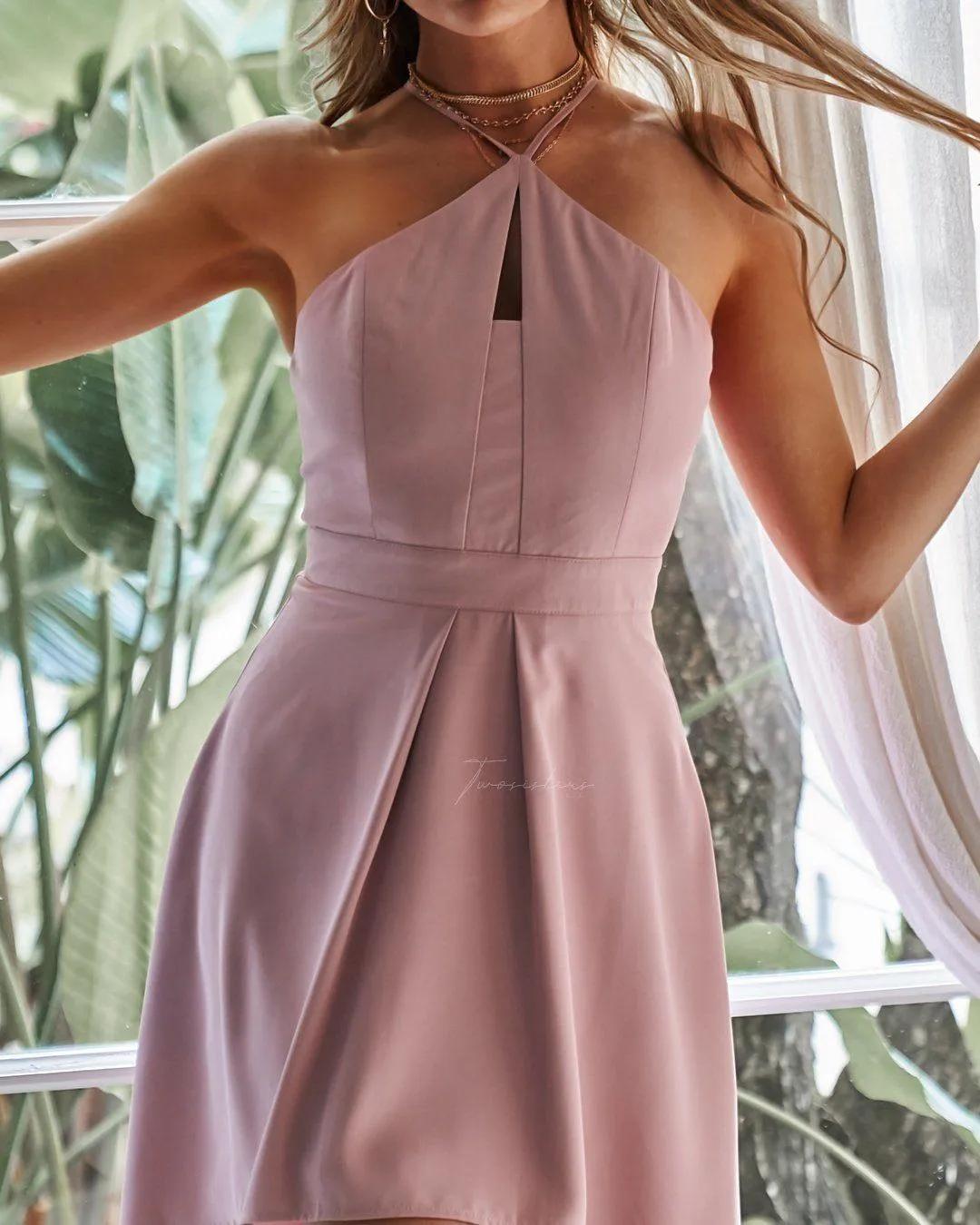 Faye Dress - Pink