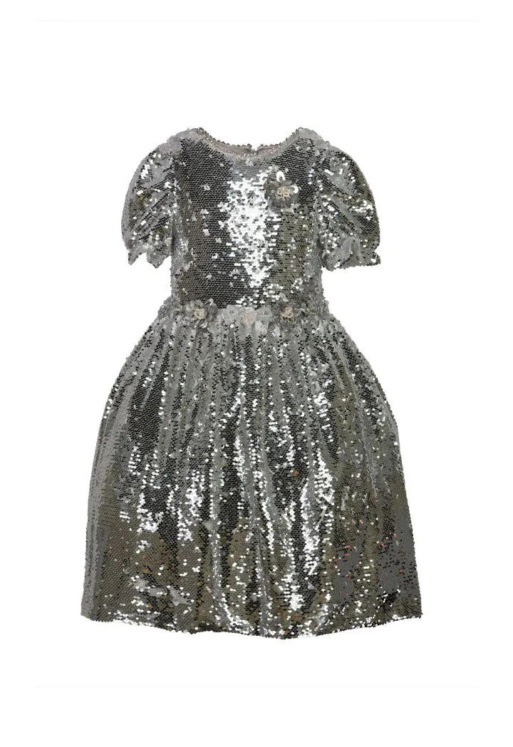 Full Sequins Dress