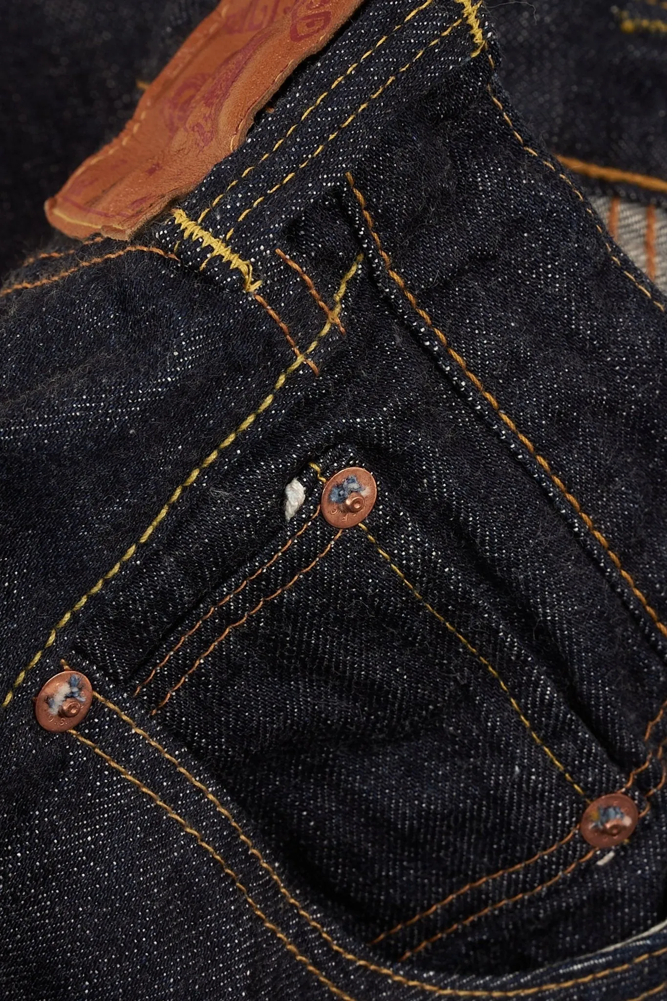 Fullcount 1101 Straight Selvedge Denim - 13.7oz