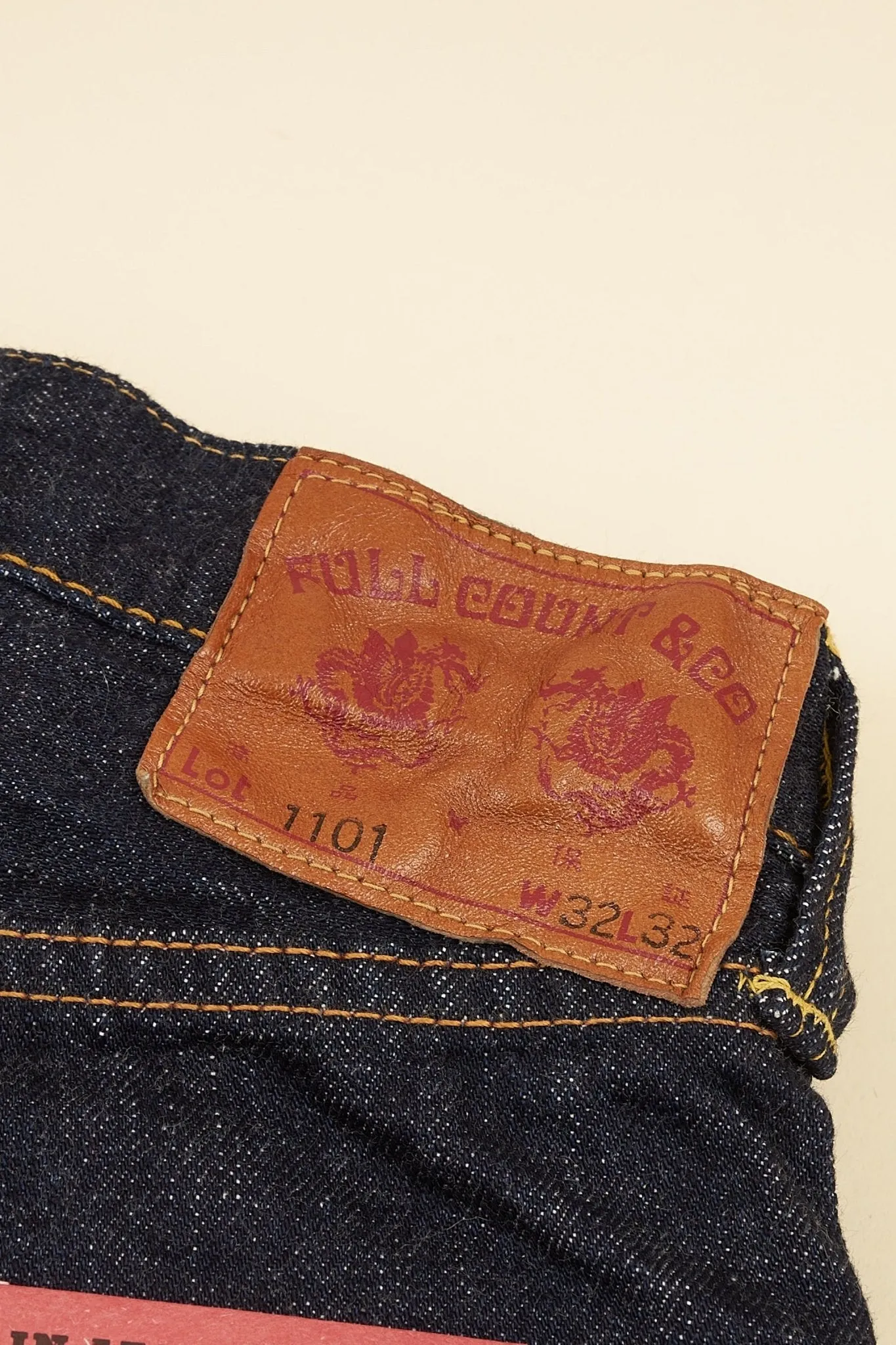 Fullcount 1101 Straight Selvedge Denim - 13.7oz