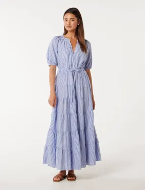 Gabbie Tiered Midi Dress