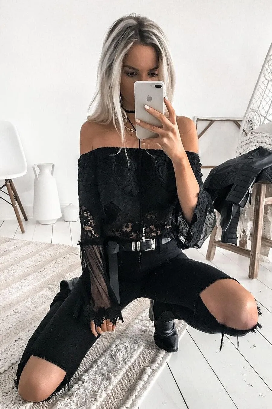 Gypsy Top - Black