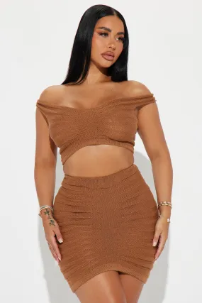 Key West Mami Skirt Set - Mocha