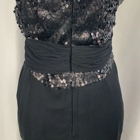 Kurt Thomas NWT Black Beaded Strapless Dress