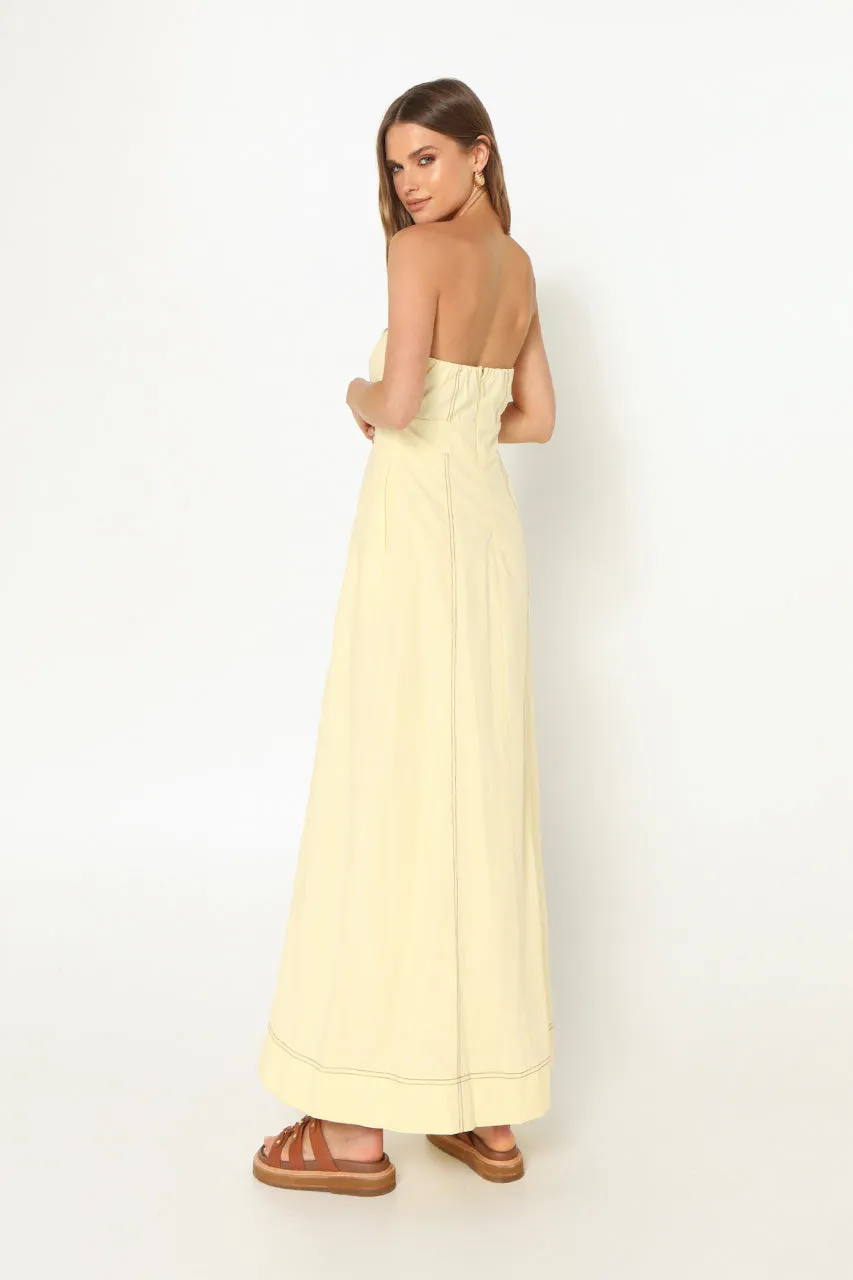 Louise Maxi Dress | Lemon