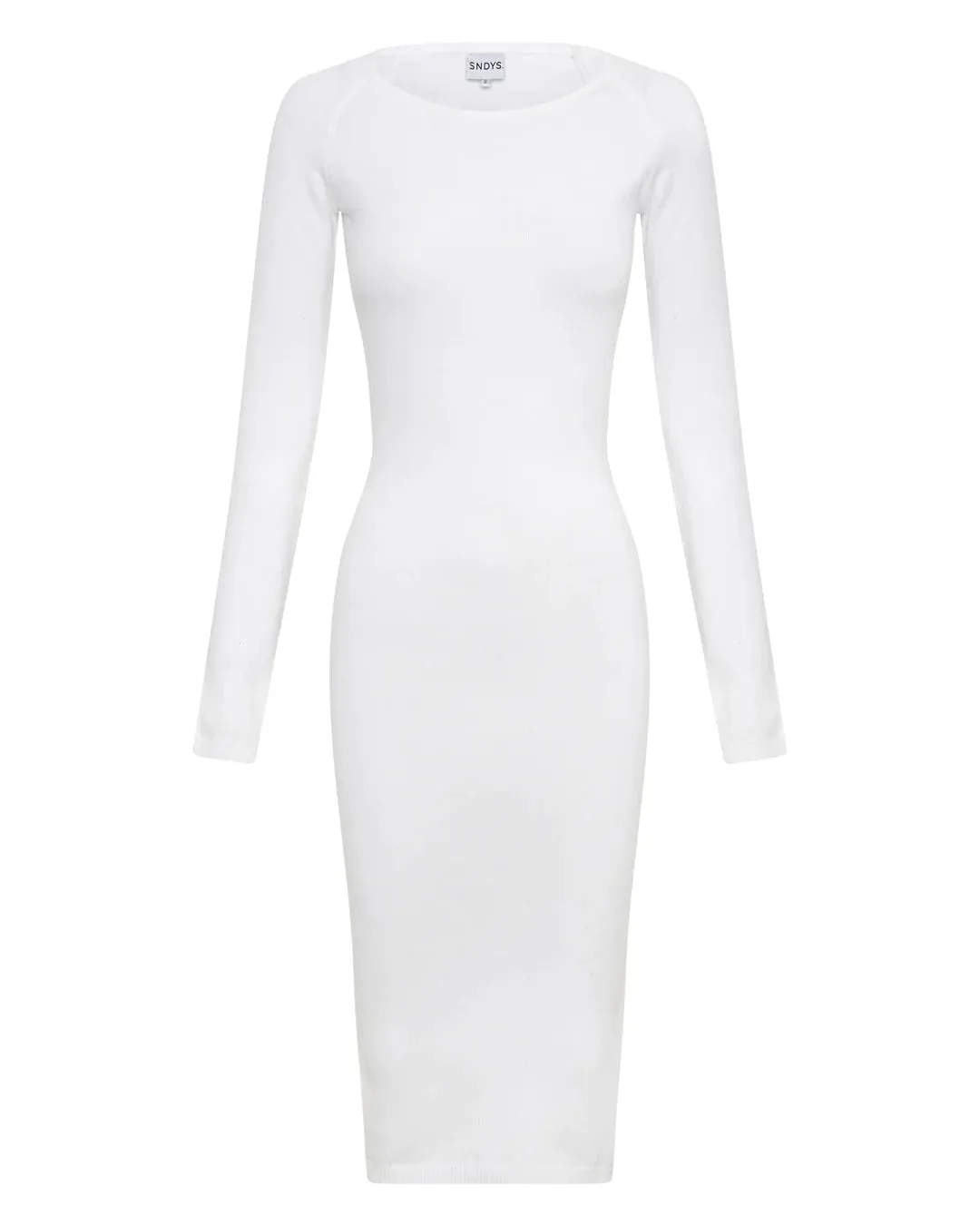 Mabel Midi Dress - White