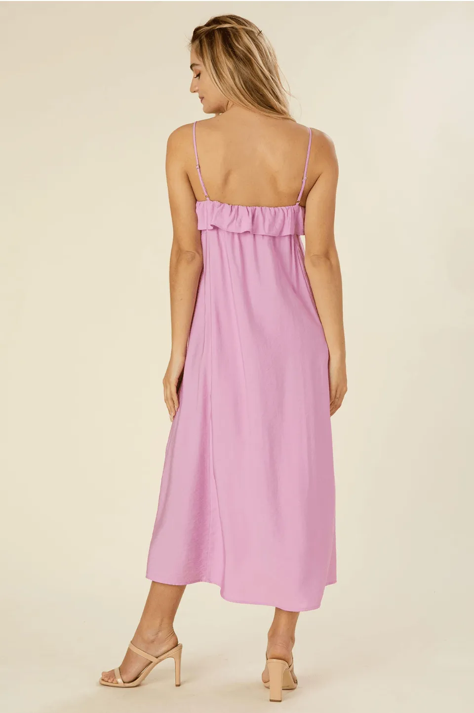 Maxi Cami Dress in Lavender