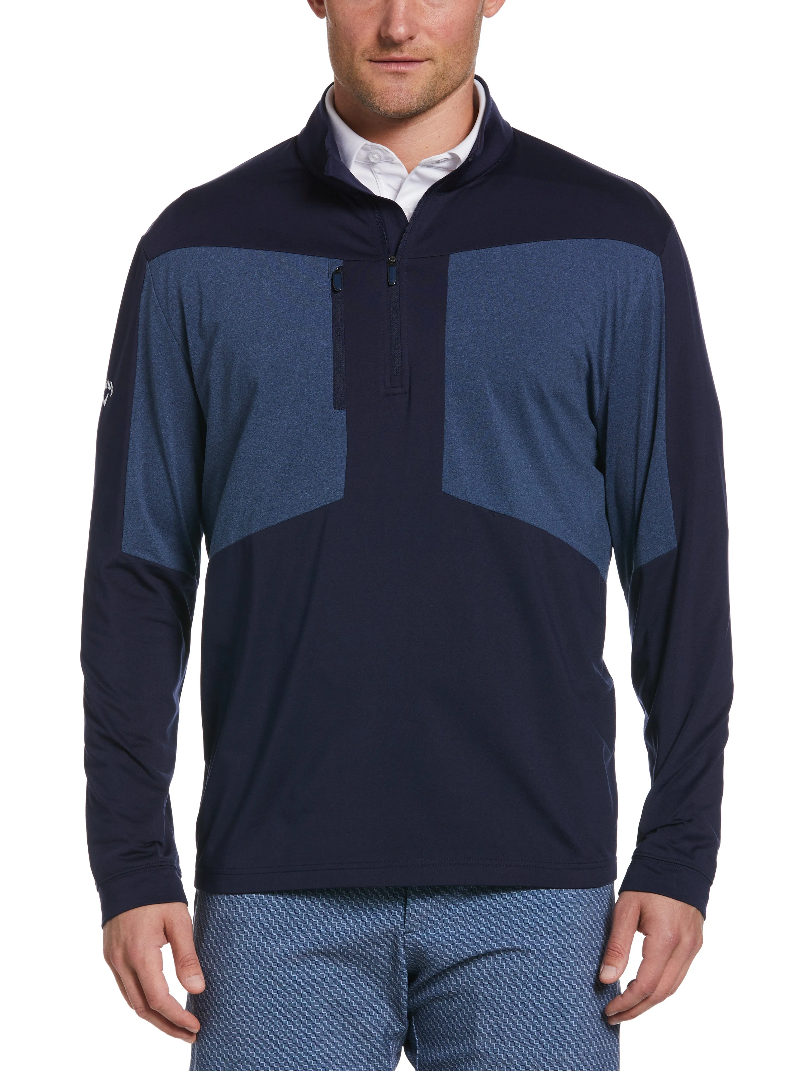 Mens Ultra Light Aquapel 1/4 Zip Golf Pullover