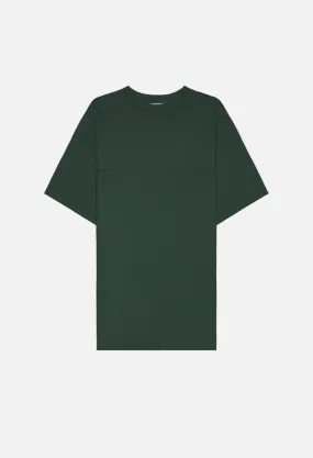 Mock Panel Tee / Forest