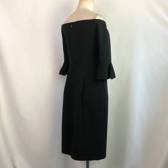 NWT BlackHalo Black Off Shoulder Dress