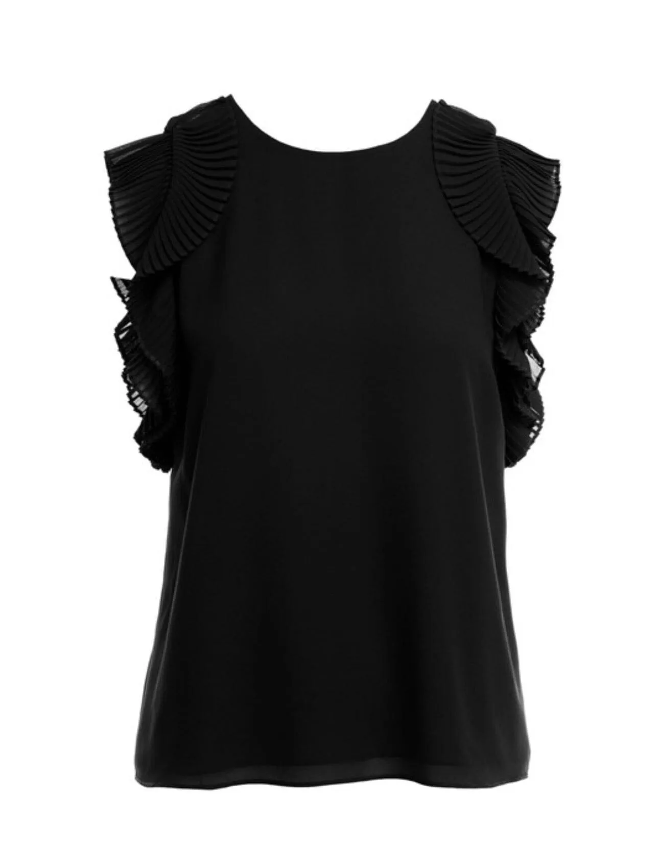 Pleated Perfected Top