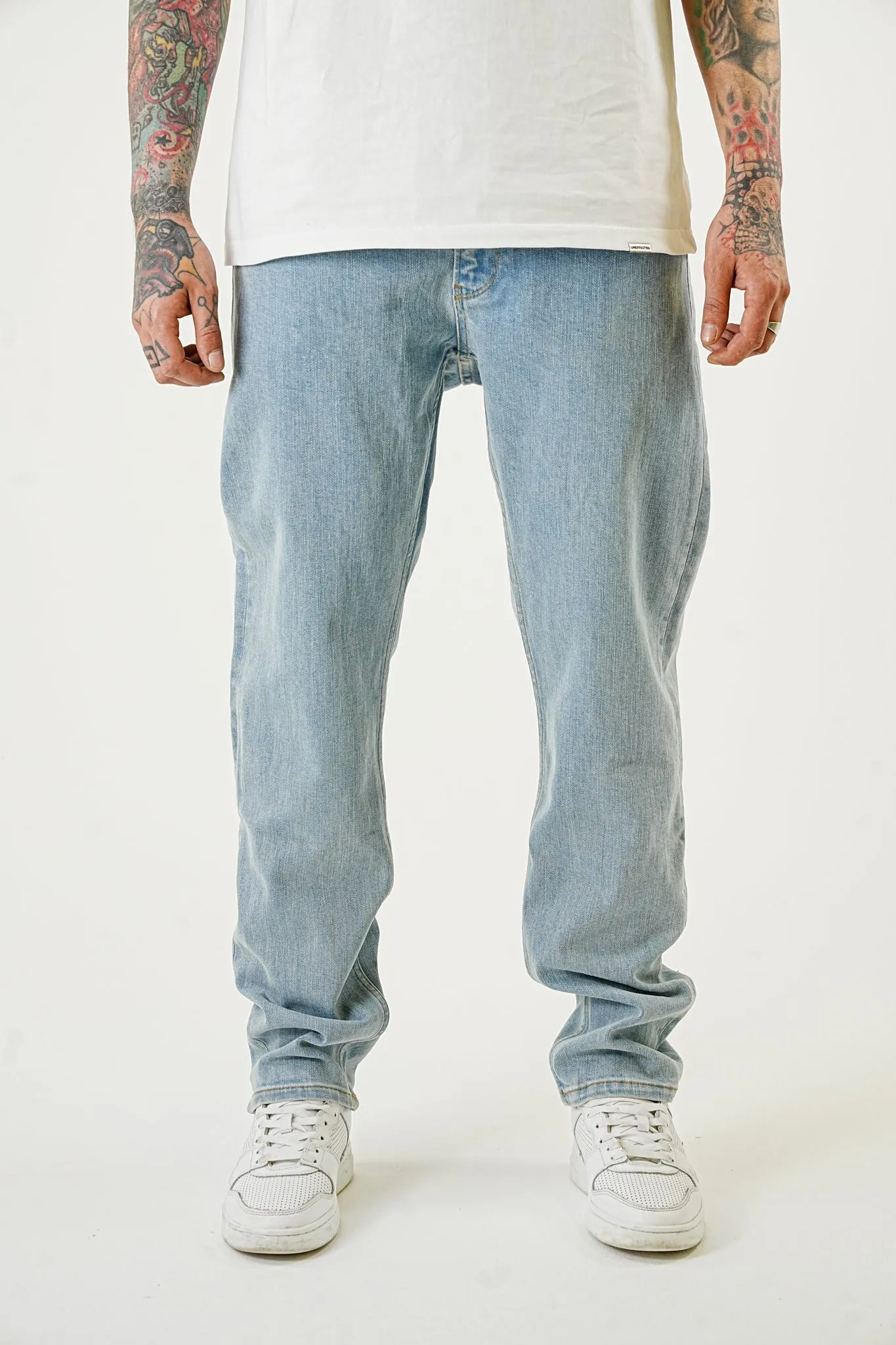 Premium Straight Stretch Sand Jeans