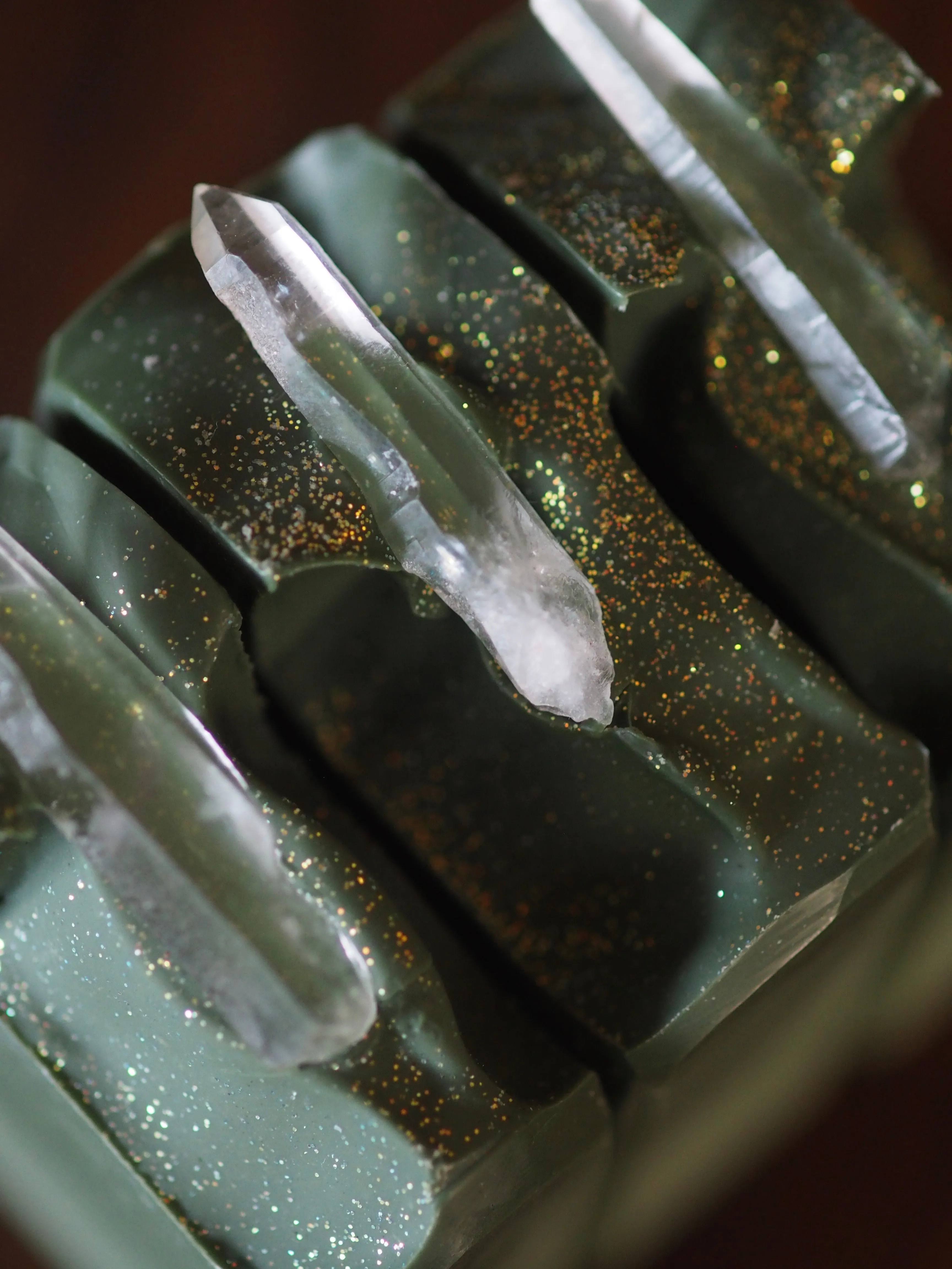 Quartz Forest - Clear Quartz Crystal Soap - Limited Edition