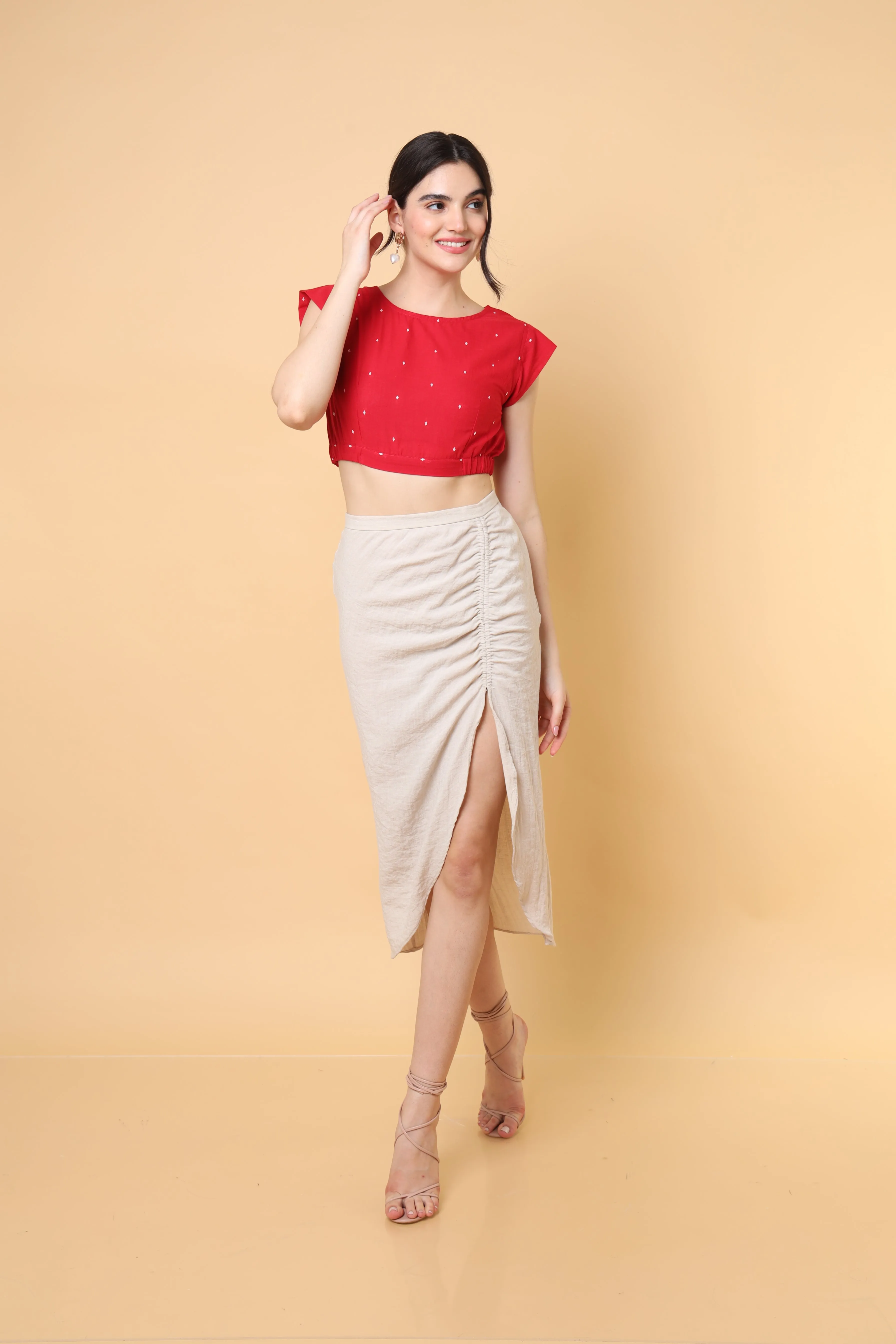 Red Poppy Top