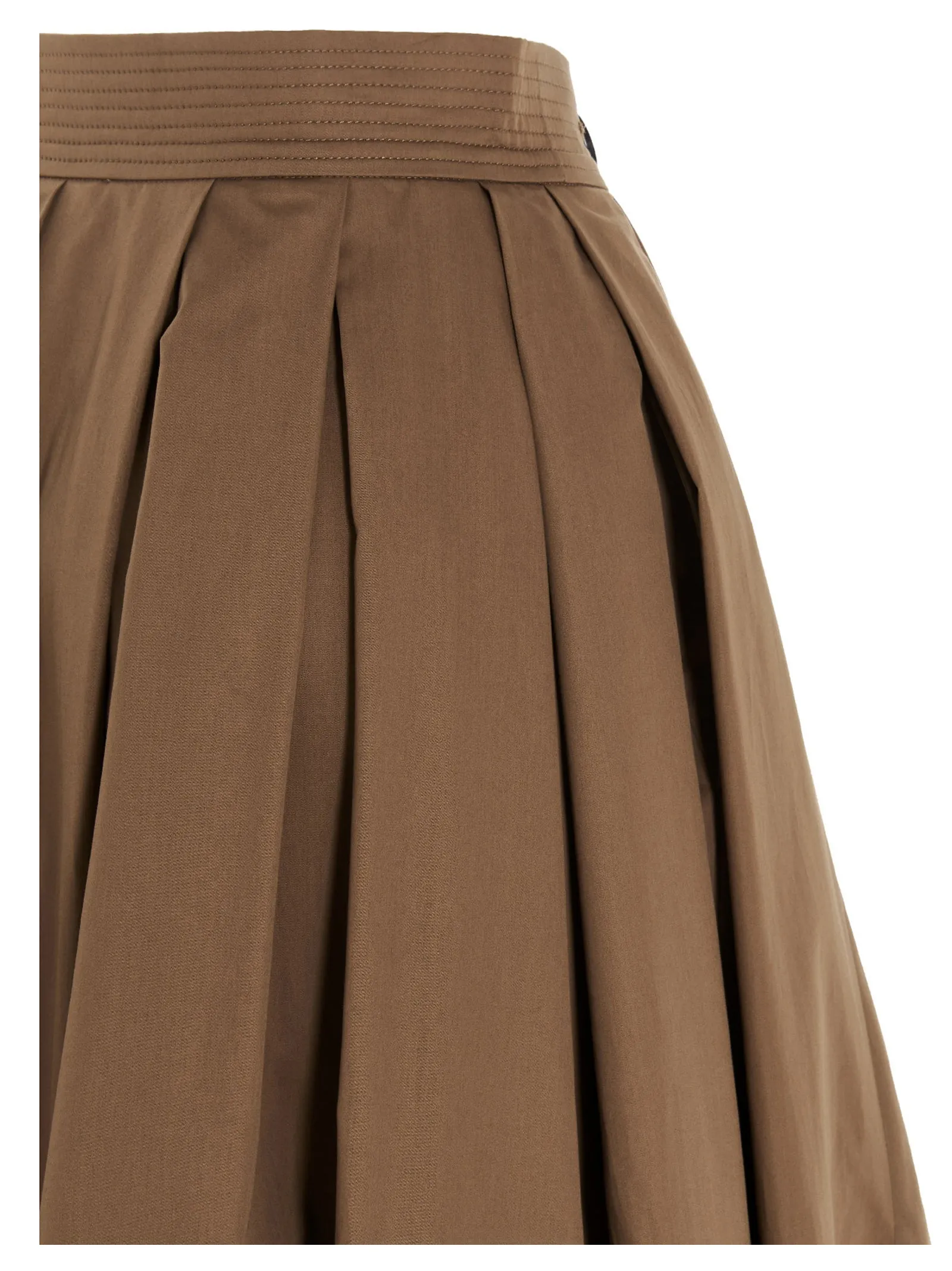 'S Max Mara Pleated Wrap Skirt