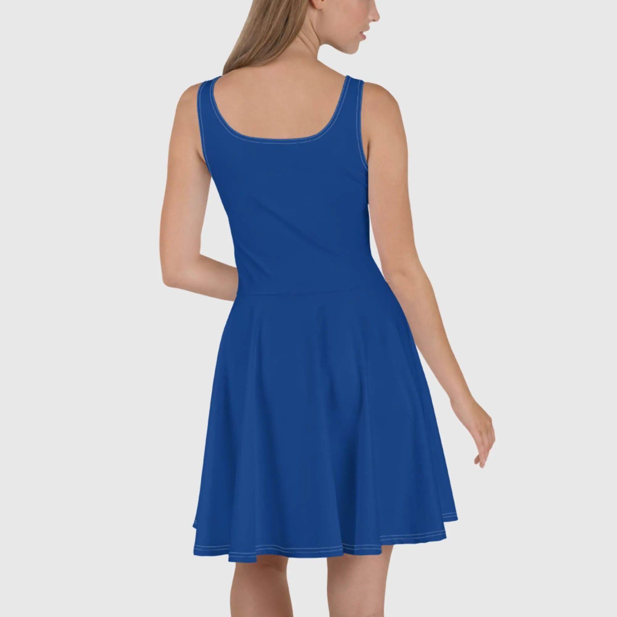 Skater Dress - Dark Blue