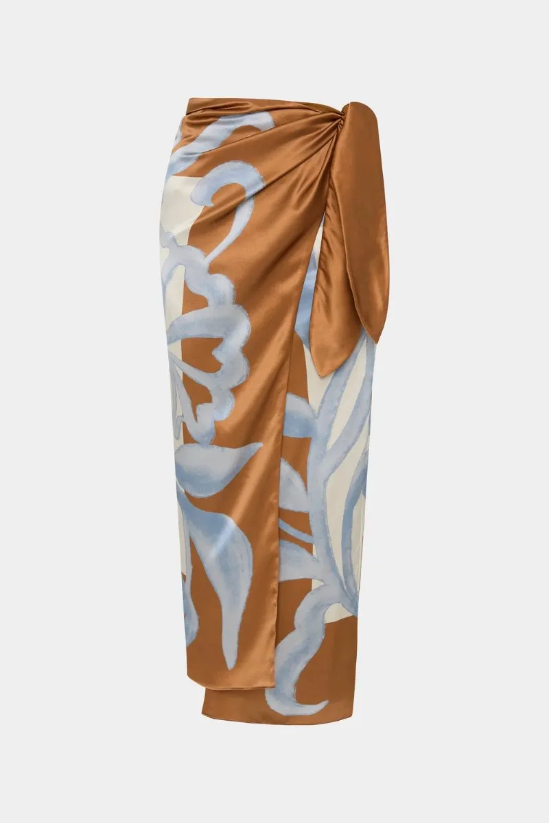 SORRENTO WRAP SKIRT-SCIARPA PRINT