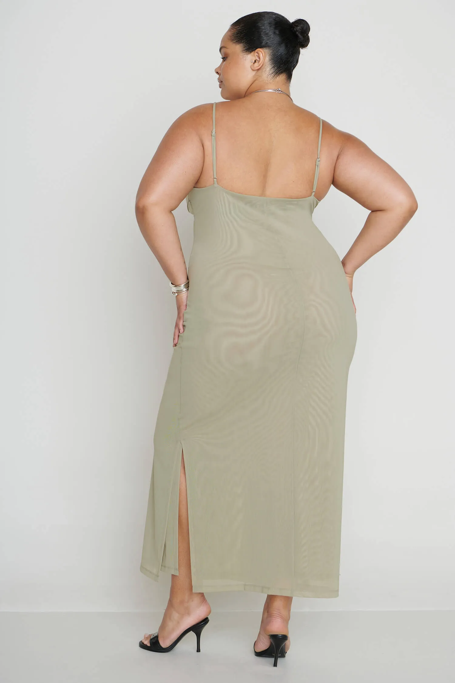 THAIS DRESS - KHAKI