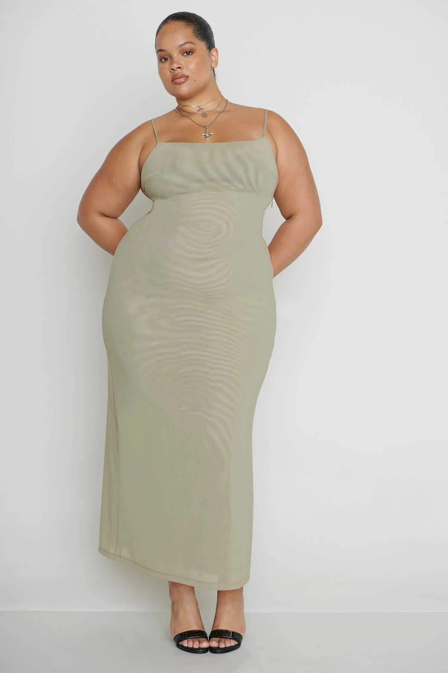 THAIS DRESS - KHAKI