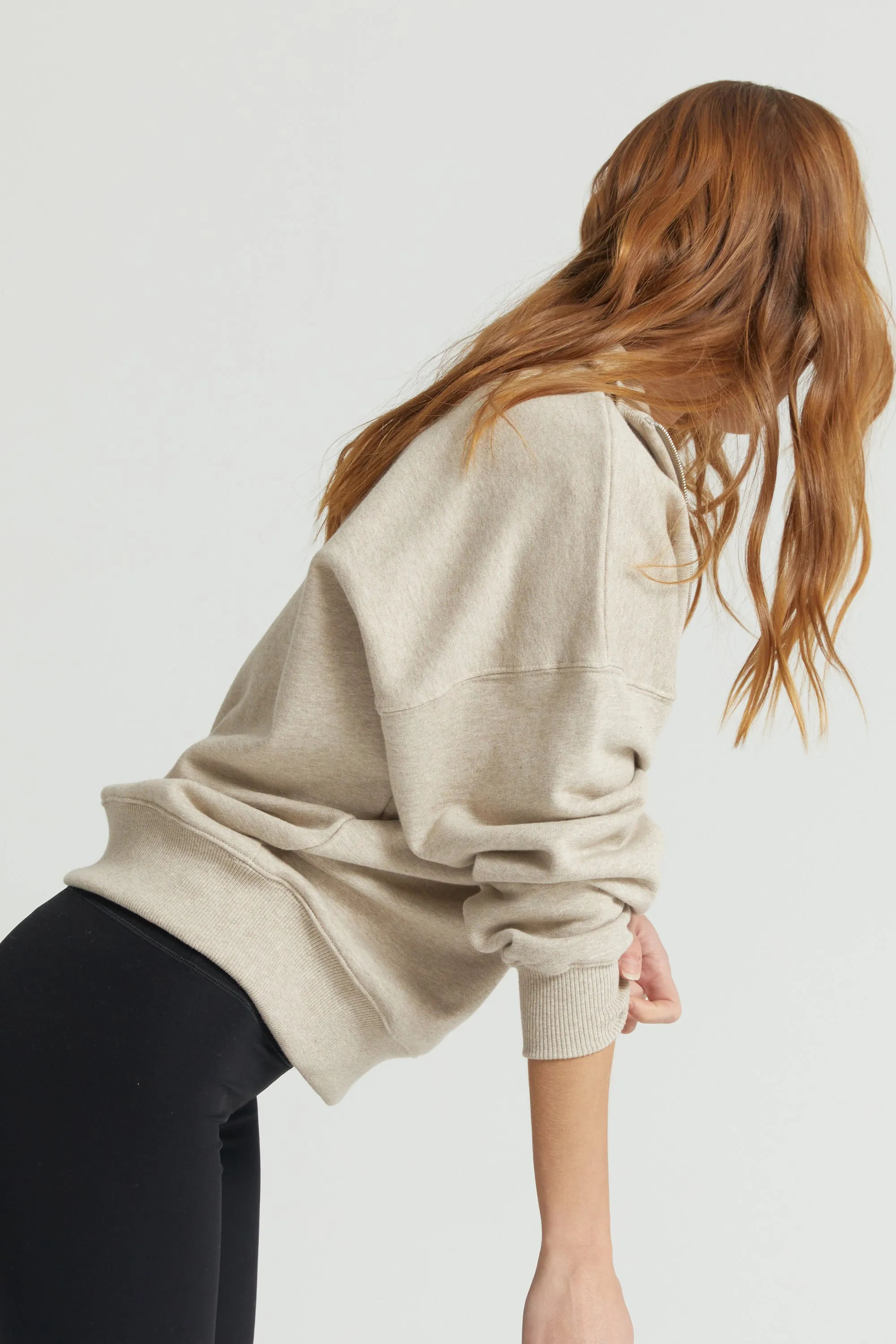 The 1/2 Zip Sweatshirt