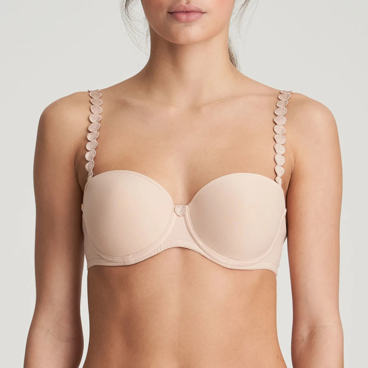 Tom Strapless Bra | Caffe Latte