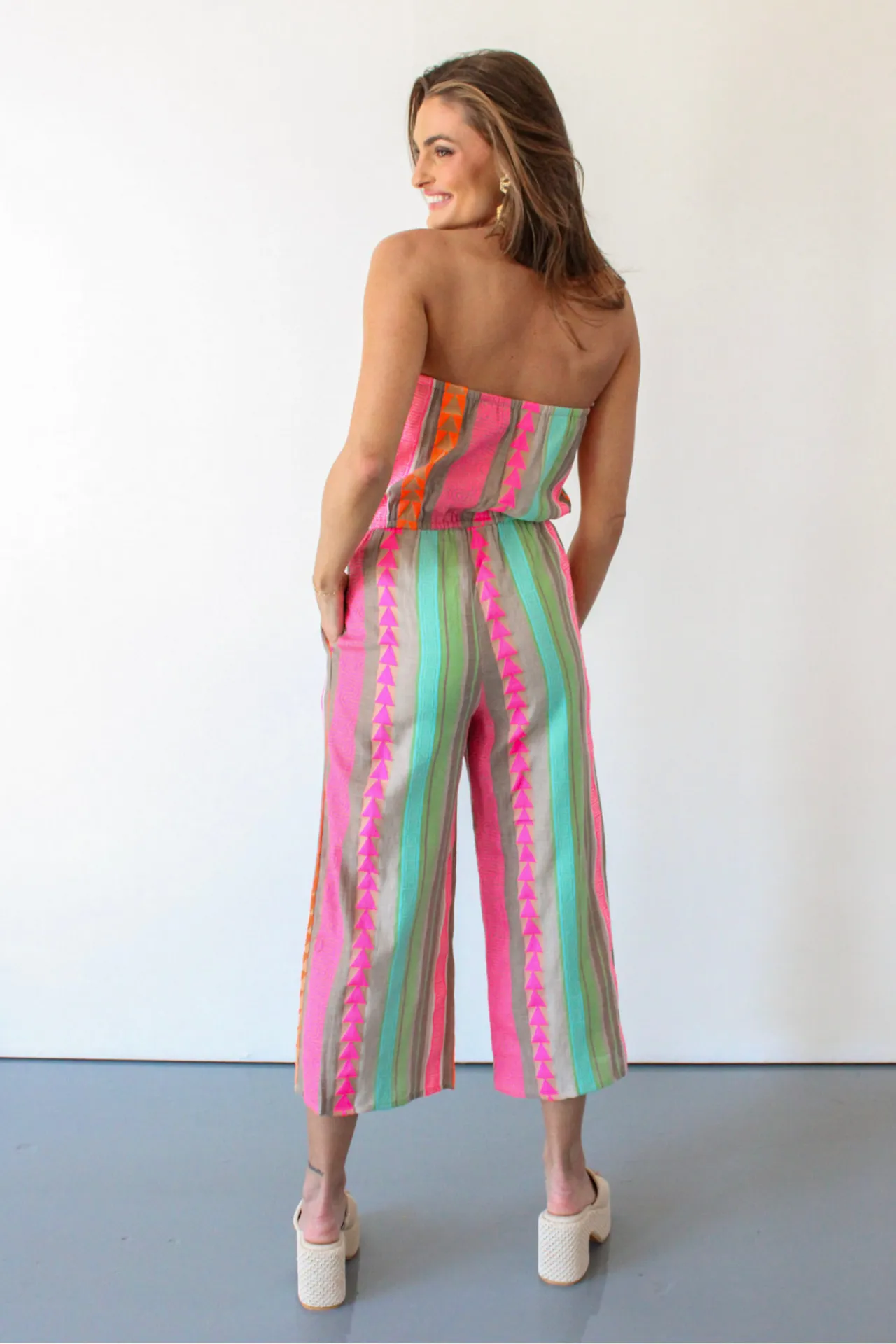 Tulum Strapless Jumpsuit