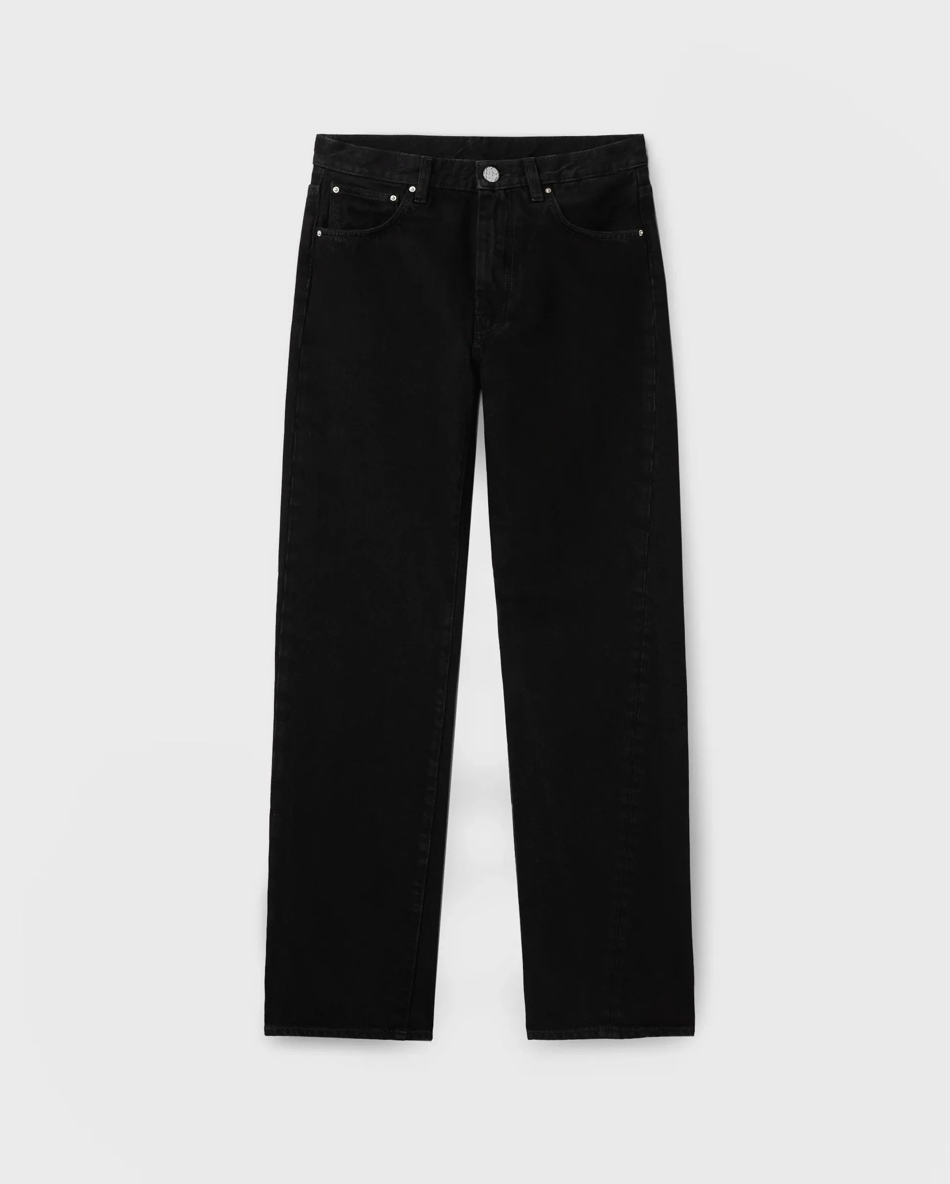 TWISTED SEAM DENIM / BLACK