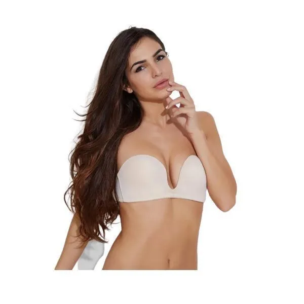 Unicup Deep Plunge Strapless Bra