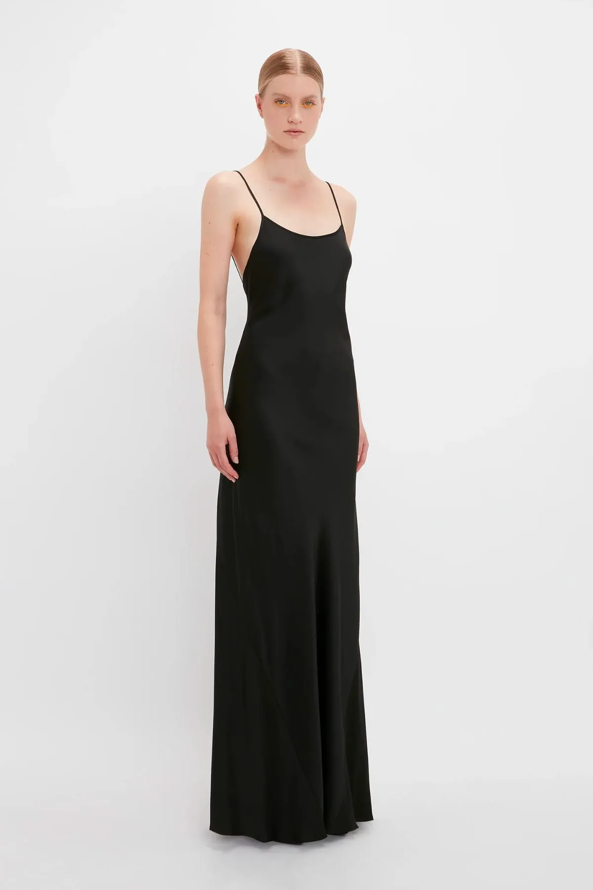 Victoria Beckham Floor Length Cami Dress - Black