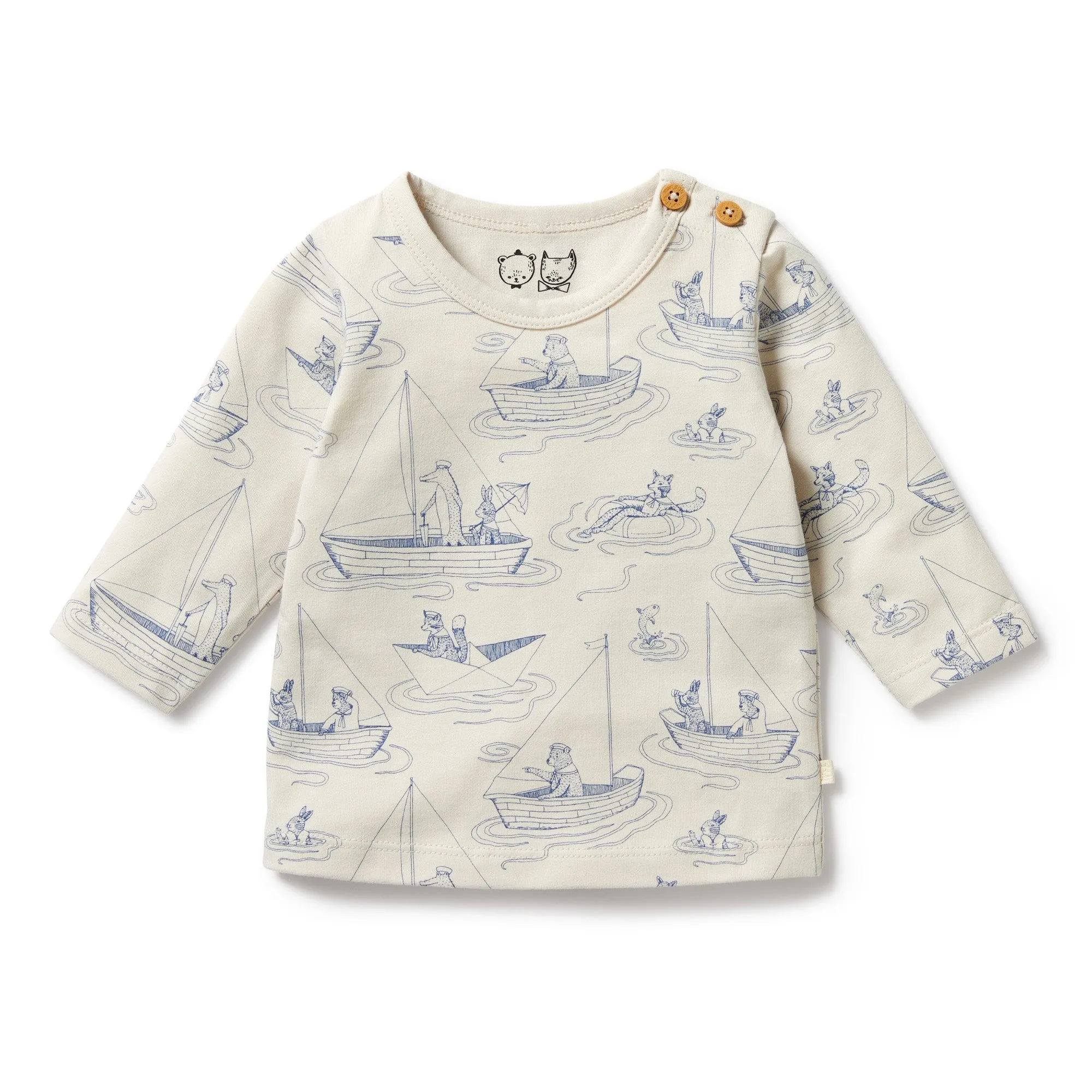 Wilson & Frenchy | Sail Away organic top